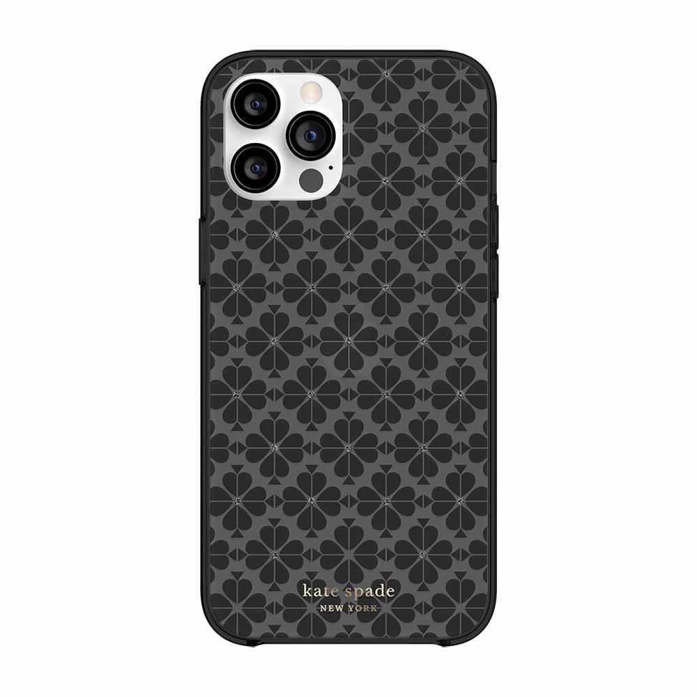 iPhone 12 Pro Black Jeweled Kate Spade Phone-case